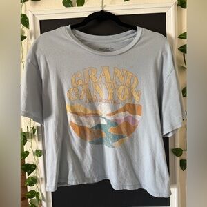 Rebellious One Light Blue Graphic Tee